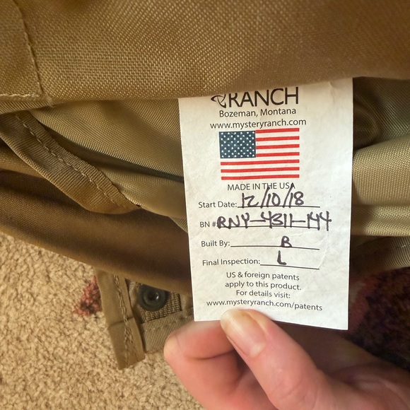 Mystery Ranch R.A.T.S Backback - Picture 3 of 8